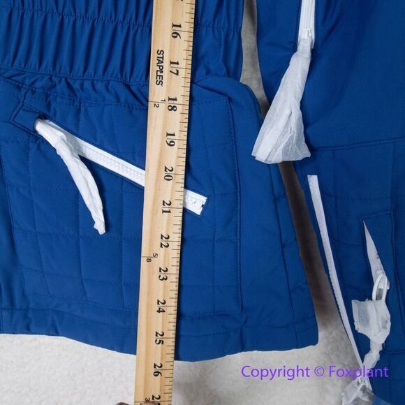 New! Free People Movement All Prepped Ski Jacket in Sapphire Blue size S - Picture 8 of 16
